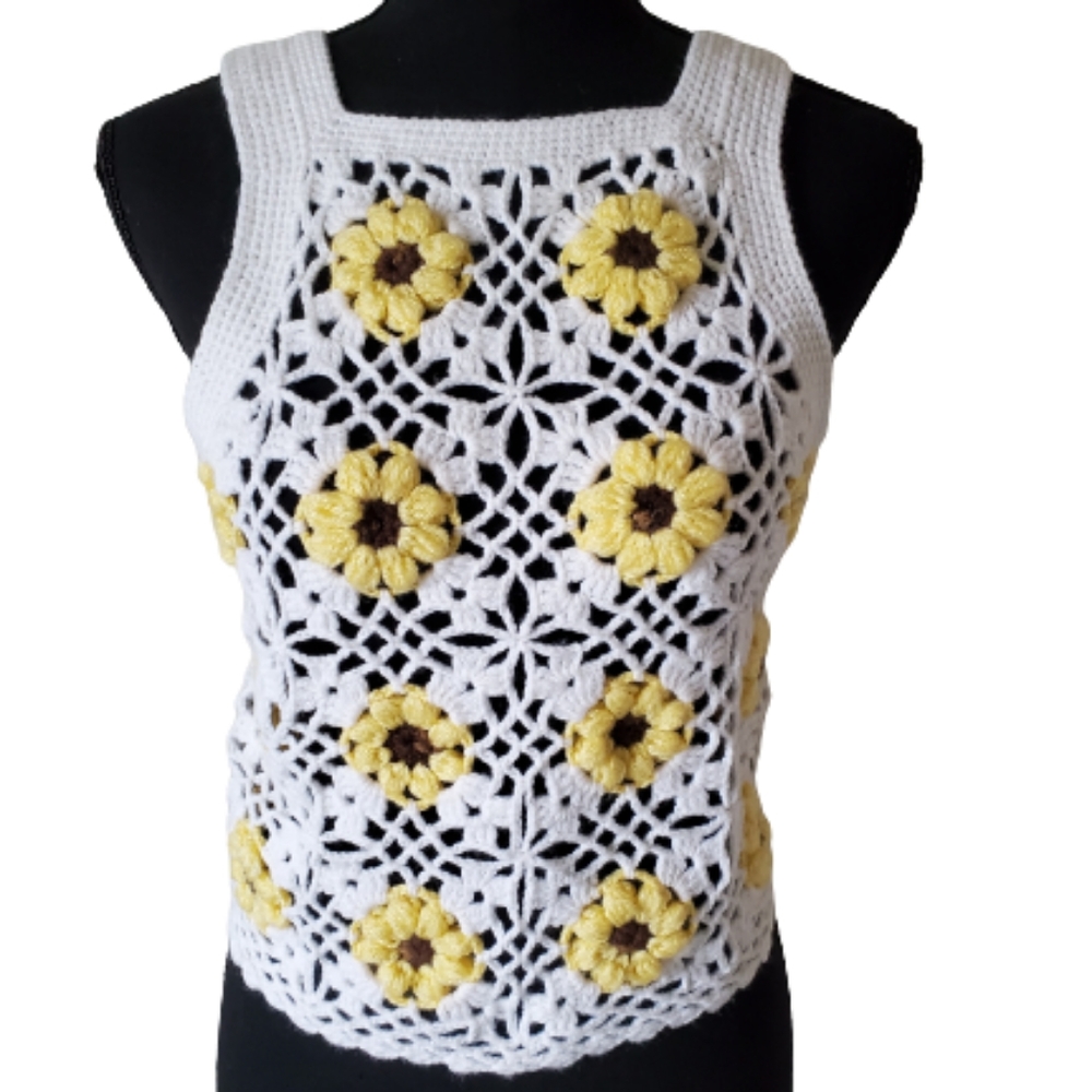Crochet Tank Top.